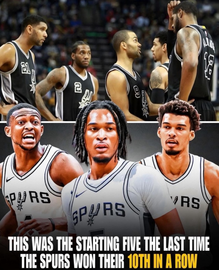 半岛体育-马刺上次10连胜时首发：邓肯/阿尔德里奇/伦纳德/丹尼·格林/帕克